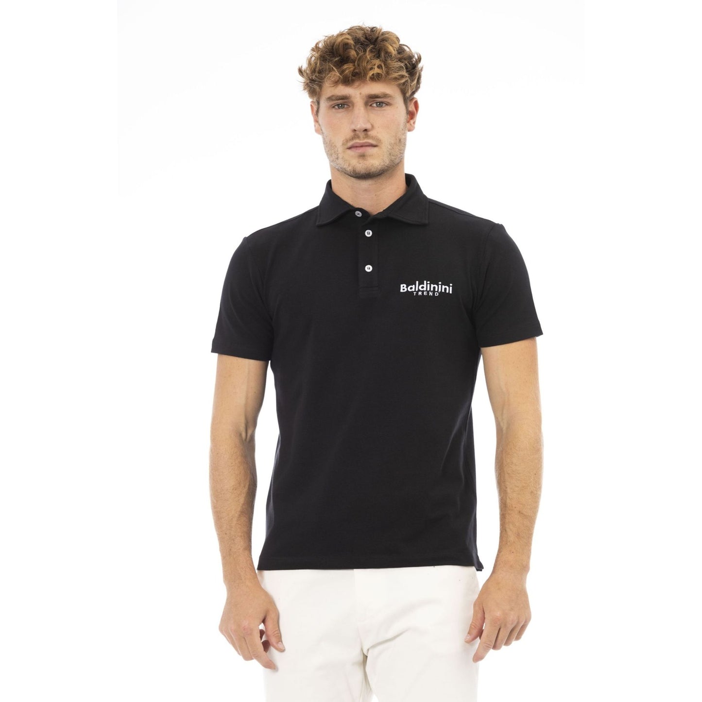 Baldinini Trend Polo Zwart